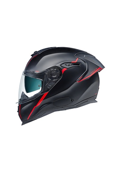 Nexx Sx.100R Shortcut Mat Siyah Kırmızı Kask