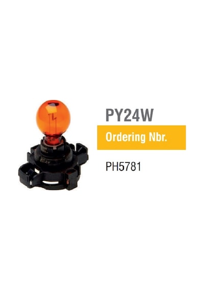 Py24W Oto Halojen Sinyal Ampulü Photon