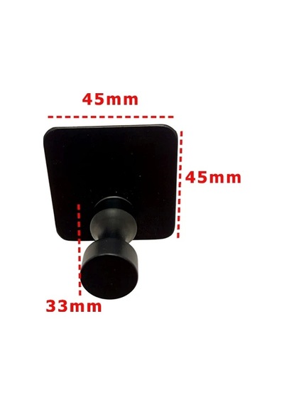 Glare İnce Belli Kendinden Yapışkanlı Askılık Tekli Mat Siyah 4 Lü Paket Çok Renkli