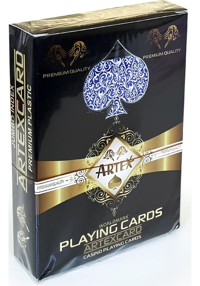 Oyun Kağıdı Plastik Poker 1030967 / Artex Tek Deste