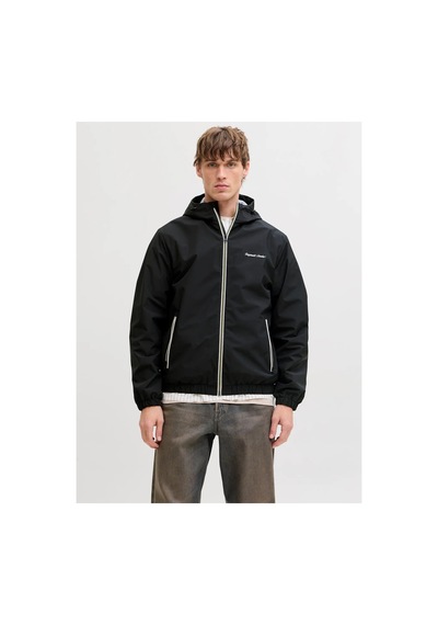 Jack & Jones 12291690 Kapüşonlu Yağmurluk Siyah Jack & Jones 12291690 Kapüşonlu Yağmurluk Siyah