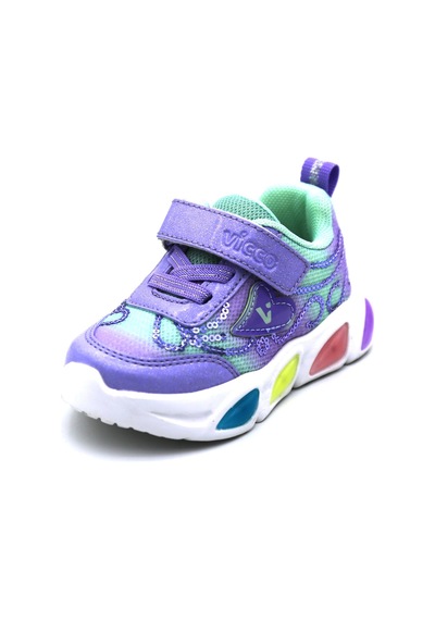 Vicco 346-b25y-162 Lemna Unisex Bebe Işıklı Spor Ayakkabı Siyah