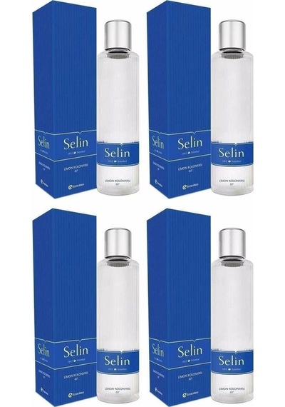 Selin Kolonya Selin Limon Kolonya 400ml 4'lü Paket Set 1600ml