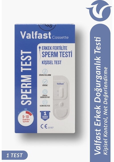 Erkek Fertilite Kiti - Evde Hızlı Hücre Yoğunluğu Kontrol Ve Ön Tarama Testi - 1 Adet