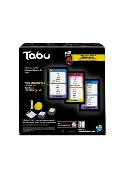 F5254 Hasbro Gaming - Tabu +13 Yaş Belirtilmemiş