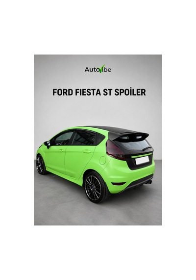Ford Fiesta St Spoiler A+ Kalite İthal Plastik Arka Cam Üstü Kanat Boyasız Tam Uyumlu
