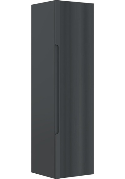Orka Olbia 40 Cm Mat Antrasit Banyo Çamaşır Boy Dolabı Antrasit Orka Olbia 40 Cm Mat Antrasit Banyo Çamaşır Boy Dolabı Antrasit
