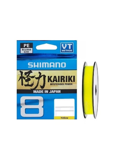 Shimano Kairiki 8 Yellow Sarı 0,28mm 300mt 8kat İp Misina - Standart