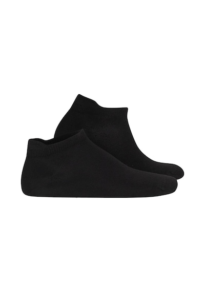 Oil Company Siyah Bambu Patik Çorap Unisex 001