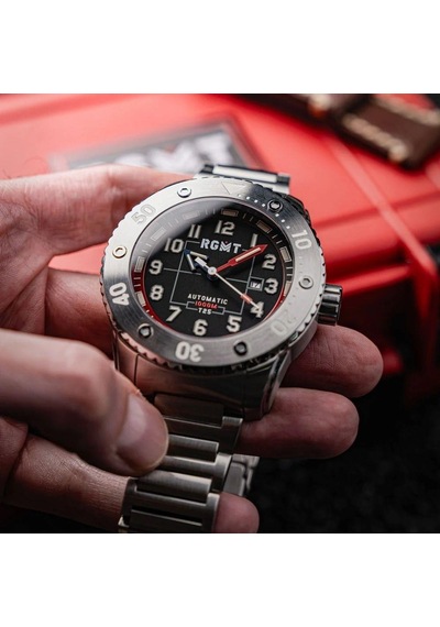 All-brıte Trıtıum Rg-8047-22 Otomatik Erkek Kol Saati Metalik Gri