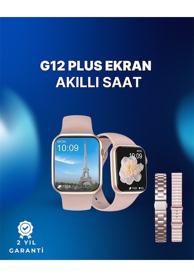 Gps - 956 - Destekli Akıllı Saat Nabız, Uyku Ve Adım Takibi, Sesli Görüşme, Suya - Aconcept - Dalı Tasarım
