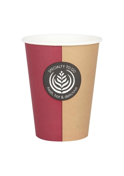 Huhtamaki Karton Bardak 12 Oz 300 Ml 50 Adet Çok Renkli