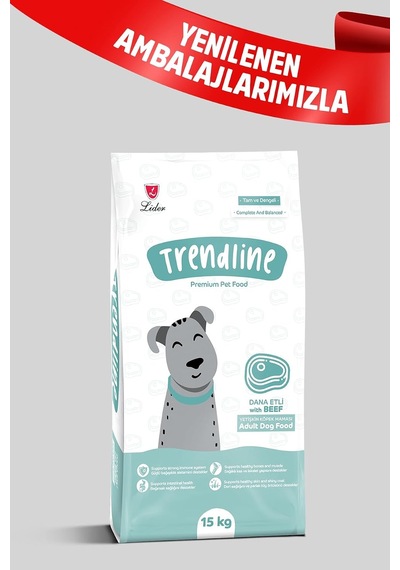 Biftek Köpek Maması, 15 Kg, Yetişkin Köpekler İçin