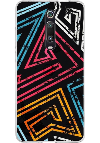 Xiaomi Mi 9t Pro Uyumlu Kapak Eskitme Tasarımlı Şeffaf Silikon Kılıf Şeffaf
