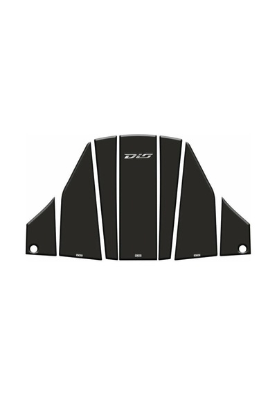 Honda Dio 2021 - 2024 Uyumlu Tank Pad Set 005 Çok Renkli