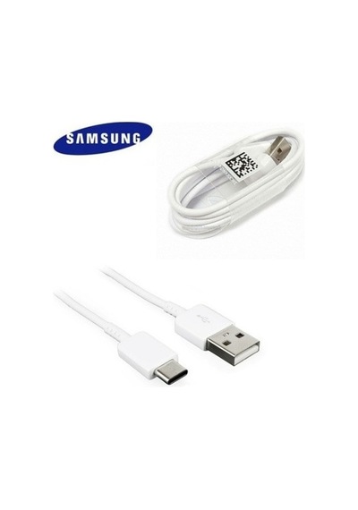 Axya Galaxy Uyumlu S8 S9 Şarj Ve Data Kablosu Type C Beyaz