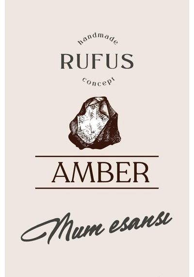 Rufus Concept Amber Mum Esansı 20ml Diğer