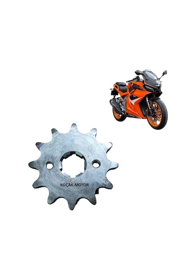 Yuki Taro Gp1 250 -akalite- 520-12t Ön Zincir Dişlisi Dişli