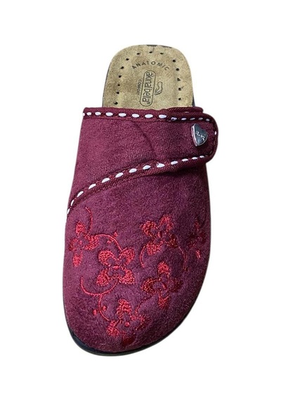 Akınalbellaa Kadın Dolgu Topuk Ev Terliği Bordo - 812270578 Bordo