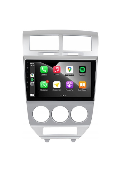 Navix V8 Turbo 4-64 Dodge Caliber 10.1" 2006-2007 Andorid Multimedya Carplay Sistemi 9"