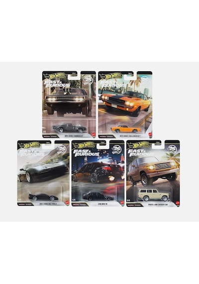 Hot Wheels Fast & Furious 2026 5li Premium 25.yıl Set 1/64