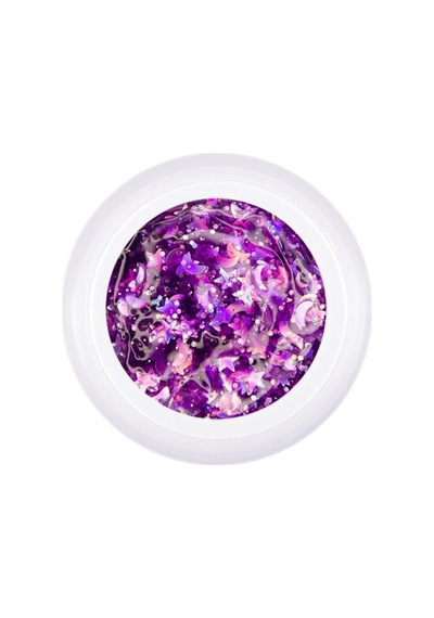 Nail Art Tasarım Jel Galaxy Space 5 Gr Mor