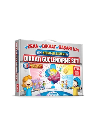 Dikkati Güçlendirme Seti Anasınıfı 3 Yaş