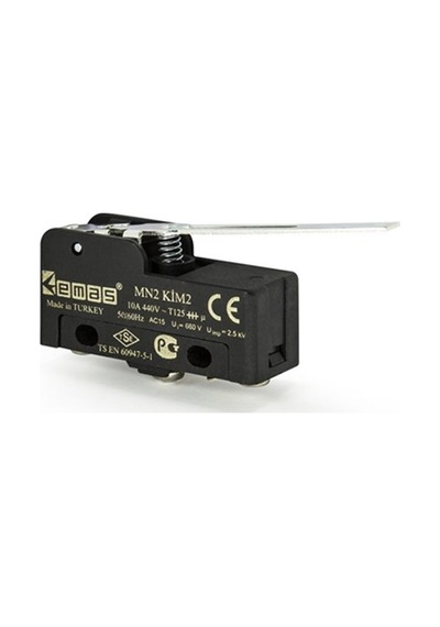 Emas Mn2kım2 Metal Uzun Kollu 1co Mn2 Serisi Plastik Mini Switch