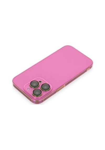 Apple iPhone  Uyumlu,  13 Pro Max Kılıf Armada Lensli Kapak - Pembe