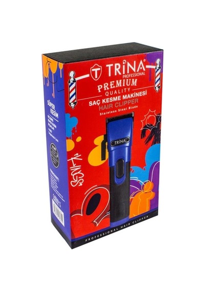 Trina Saç Kesme Makinesi Mavi