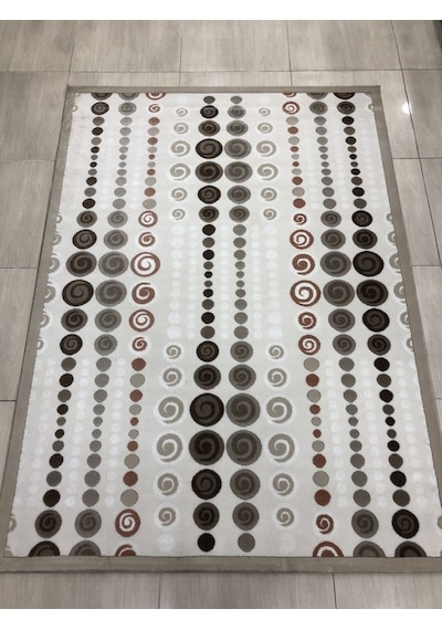 Flora Halı Lavin 0183 A 165X230 Krem Vizon Pudra 4 M2 Halı !