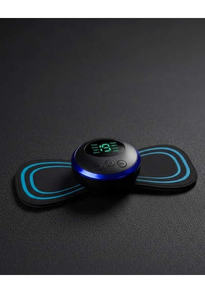 Mini Elektronik Masaj Cihazı, Karın Kol Ve Bacak Kullanımı, Kompakt Tasarım, Ayarlanabilir Modlar