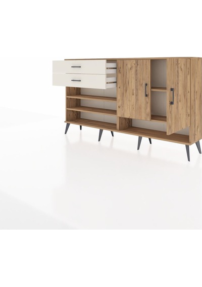 Arges Konsol 4 Raflı 2 Çekmeceli 2 Kapaklı 176x30x99 Çam-çam/ayta Çam-çam/aytaşı Arges Konsol 4 Raflı 2 Çekmeceli 2 Kapaklı 176x30x99 Çam-çam/ayta Çam-çam/aytaşı