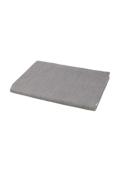 Denizli Concept Trendy Koltuk Örtüsü Siyah 170 X 230 Abanoz - Beyaz
