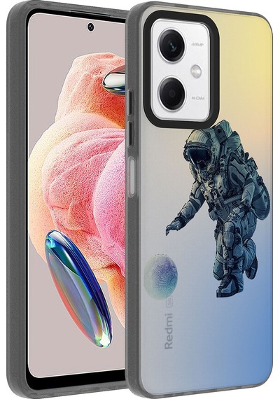 Xiaomi Redmi Note 12 4g Kılıf Desenli Zore Dragon Sert Kılıf