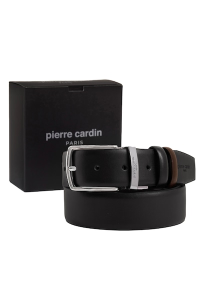 Pierre Cardin Çift Yönlü Deri Kemer En 3,5cm Pc-cift01 Siyah - Lacivert