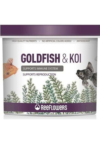 Reeflowers Goldfish Koi Granül Balık Yemi 100 Gram