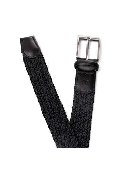 Pierre Cardin Multi Renk Örgü Erkek Kemer En 3,5 Cm Pc-1745 Siyah