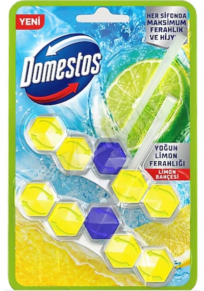 4 Adet Domestos Wc Blok Duopack Limon Bahçesi 100 Gr
