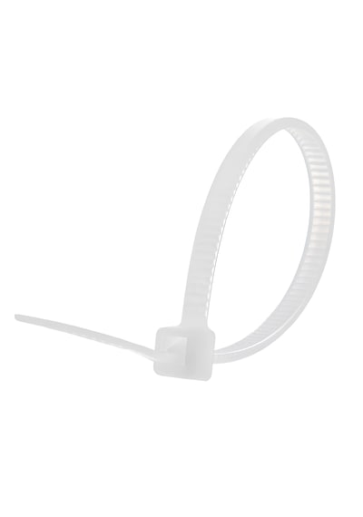 Beyaz Plastik Kablo Bağı Plastik Kelepçe 4,8mmx38cm 100 Adet