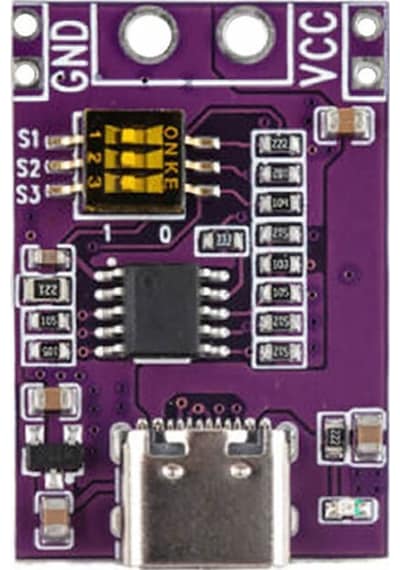 Pd/qc/afc Hızlı Şarj Adaptöründen Voltaj Yükseltici Modül Decoy 5v 9v 12v 15v 20v Sabit Voltaj