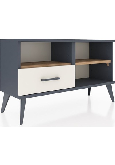 Arges Şifonyer 2 Raflı Tek Çekmeceli 88x30x48 Antrasit-çam/aytaşı Çam/aytaşı Arges Şifonyer 2 Raflı Tek Çekmeceli 88x30x48 Antrasit-çam/aytaşı Çam/aytaşı