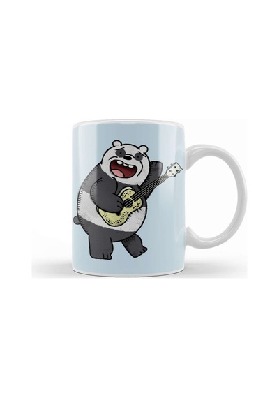We Bare Bears Panda Kupa Bardak Porselen Karışık