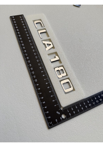 Benz Cla180 Bagaj Yazısı Krom Metal 3m 3d Yazı Logo