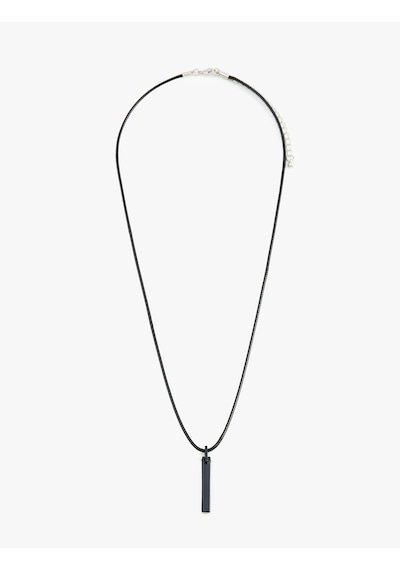 Koton Charm Detaylı Kolye Siyah 5sam70018aa Siyah