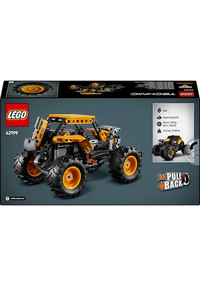 LEGO® Technic Monster Jam™ DIGatron™ Çek-Bırak 42199 - 7 Yaş ve Üzeri Canavar Kamyon Seven Çocuklar için Yaratıcı Oyuncak Yapım Seti(218P)