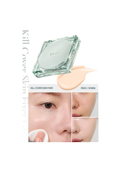 Clio Kill Cover Skin Fixer Cushion SPF50+ 19N Porcelain