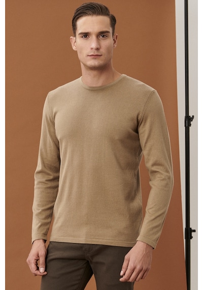 AC&Co / Altınyıldız Classics Erkek Vizon Standart Fit Normal Kesim Bisiklet Yaka Desensiz Basic Triko 4A4921100076VIZ4XL Vizon AC&Co / Altınyıldız Classics Erkek Vizon Standart Fit Normal Kesim Bisiklet Yaka Desensiz Basic Triko 4A4921100076VIZ4XL Vizon