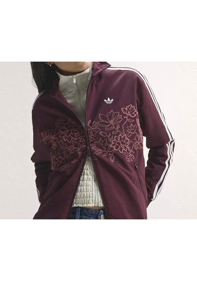 Adidas Floral Gfx Fırebırd Loose Tt Kadın Günlük Ceket Kx1875 Kırmızı