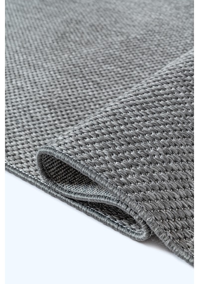 Elit Premium Sisal Jut Halı 1016 - Antrasit Hasır Dokuma Antrasit-krem Krem
